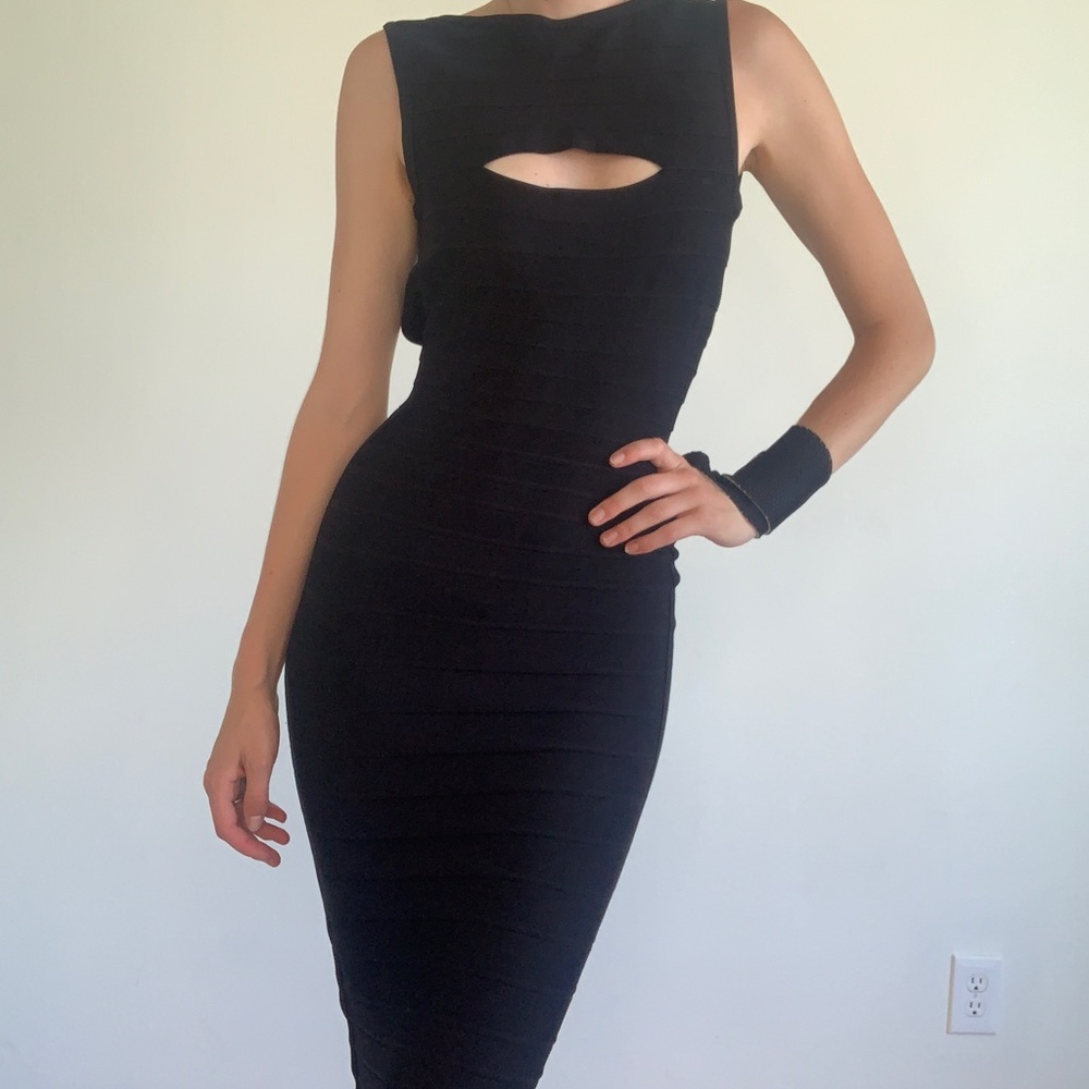 Herve leger bodycon dress